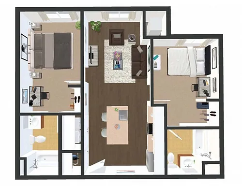 Floor plan The Seneca
