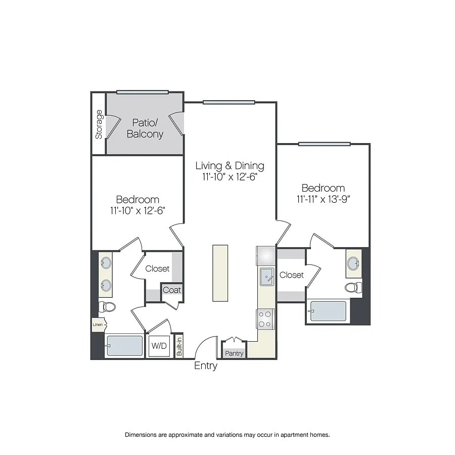 Floor plan La Palma