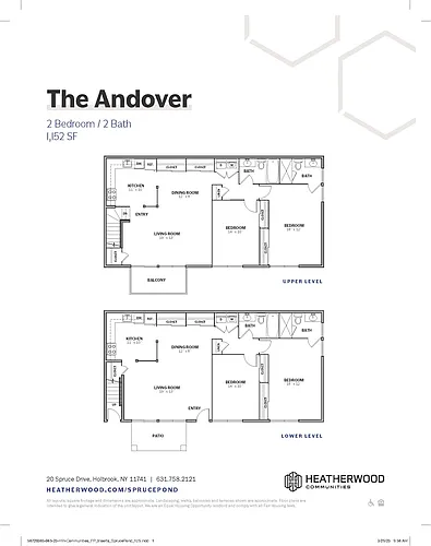 Floor plan The Andover Upgrade