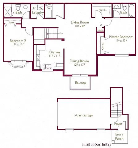 Floor plan Manassas