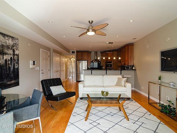 LIVING ROOM AND KITCHEN