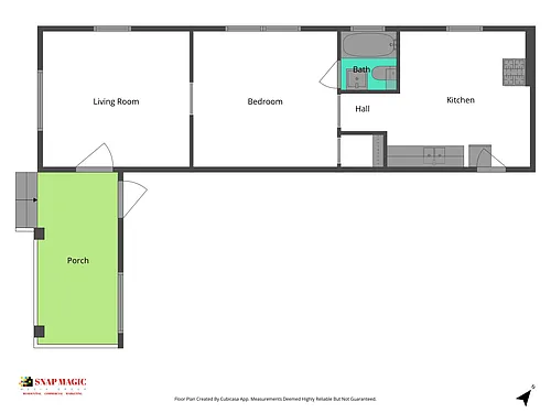 Floor plan 1 Bed
