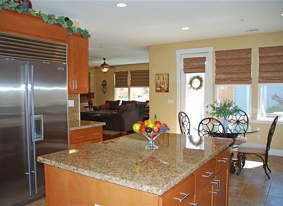 Kitchen is perfect for entertaining