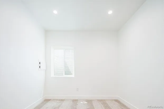 Basement bedroom
