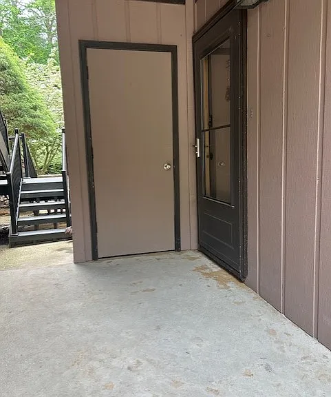 Outside Storage closet
