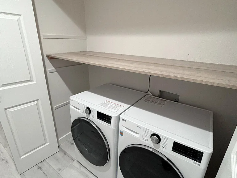 all new LG washer dryer