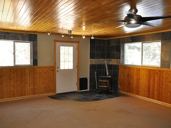 Basement with Pellet stove
