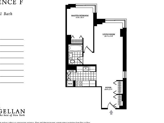 2nd image of 35 W 33rd St APT 8e