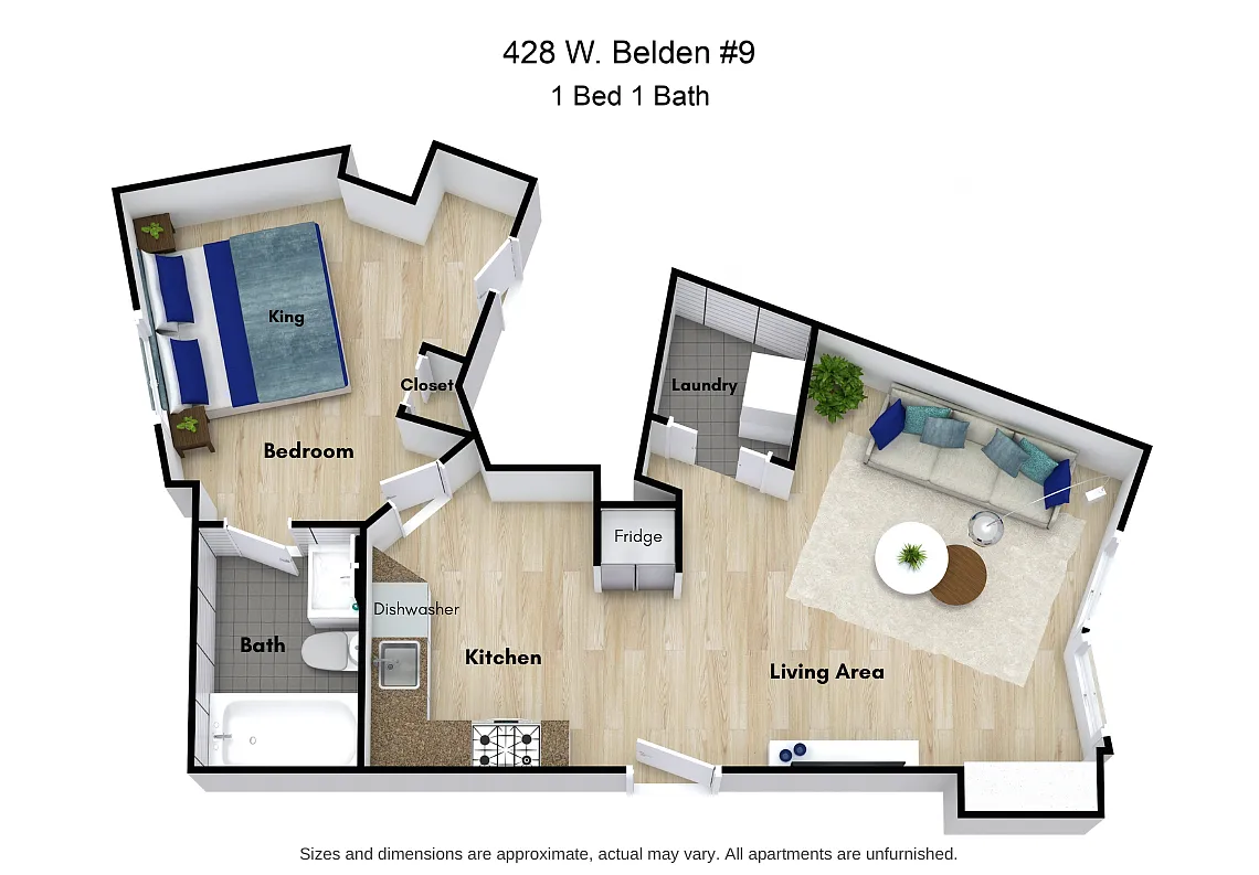 Floor plan 428 - 9 11 13 15