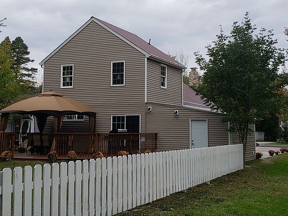 new white picket fence