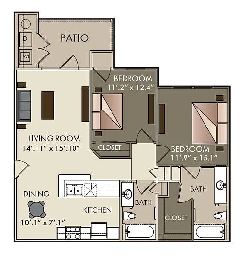 Floor plan B2