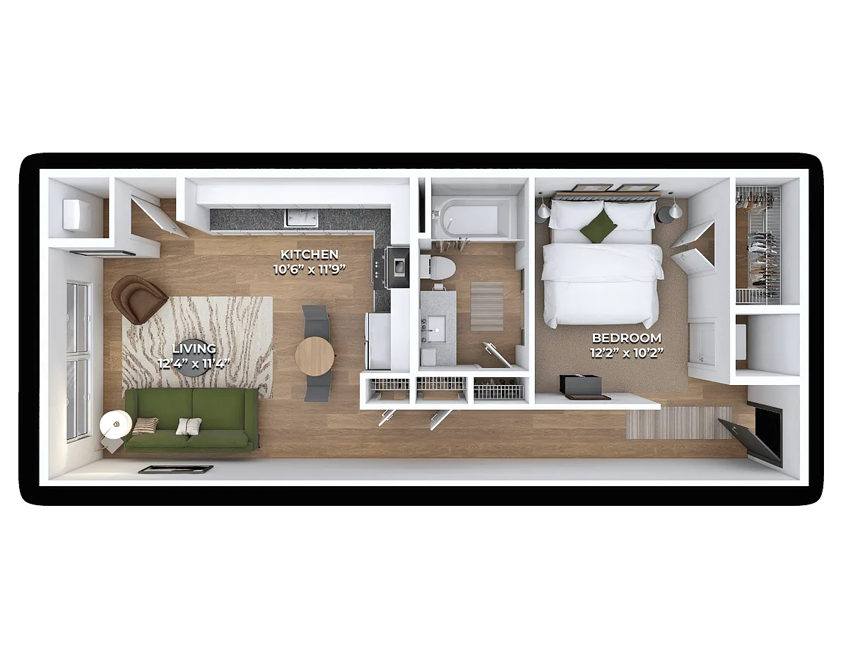Floor plan E1