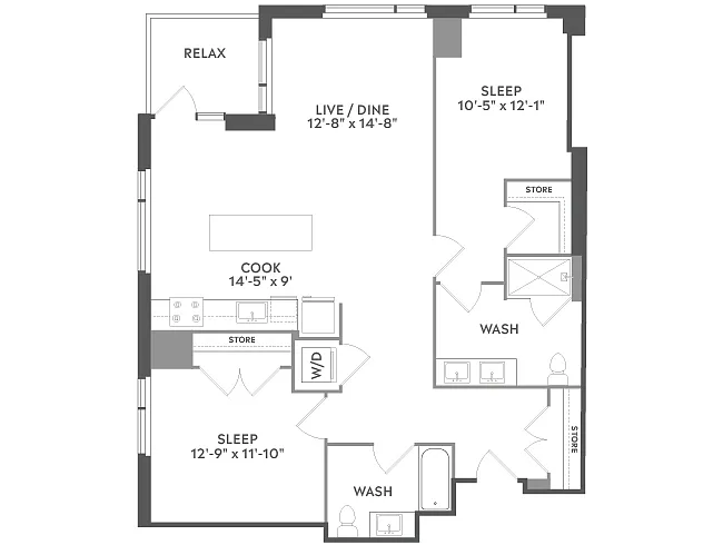 Floor plan C6c