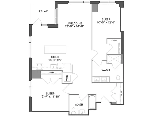 Floor plan C6c
