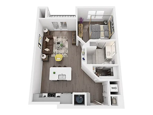 Floor plan A2B