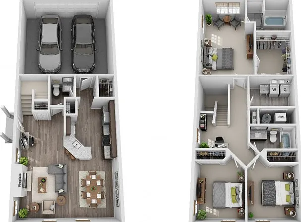 Oxford 2-Bedroom Oxford 2-Bedroom