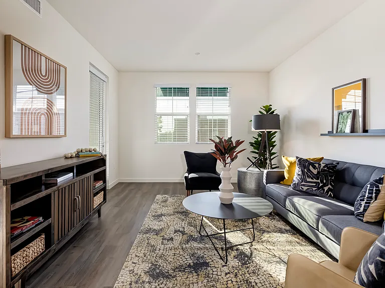model living room