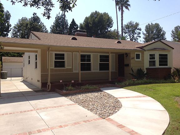 Front View with Carport