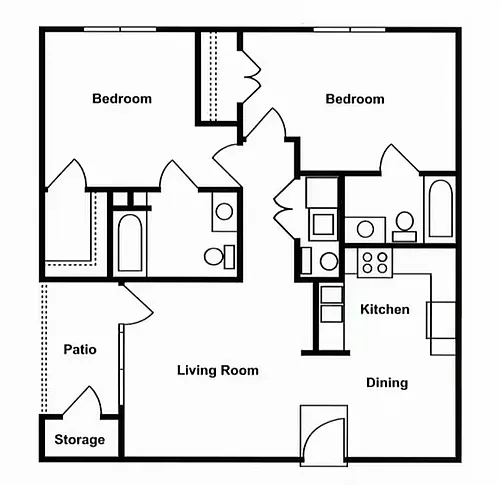 Floor plan The Palmetto
