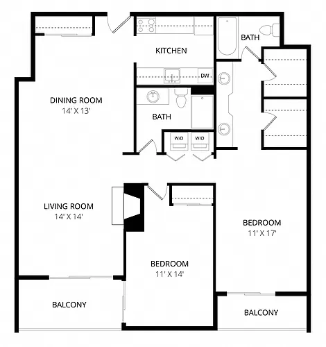 Floor plan Deer Run Eagle Ridge