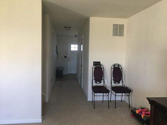 entry and hall from living room