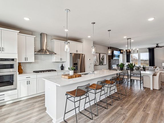 Gourmet Kitchen with an Abundance of Natural Light