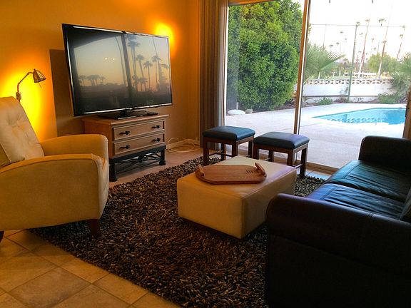 Tv Area with Leather Queen Size Sofa Bed