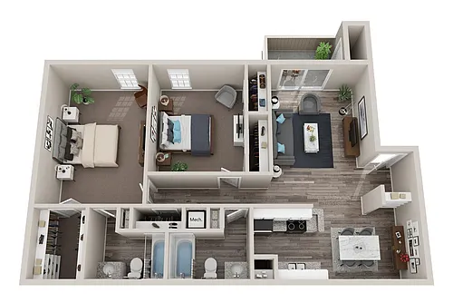 Floor plan B2