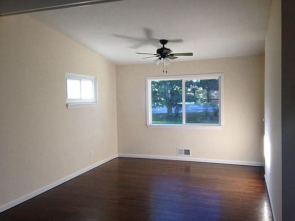 Living Room, backyard window, area for dining