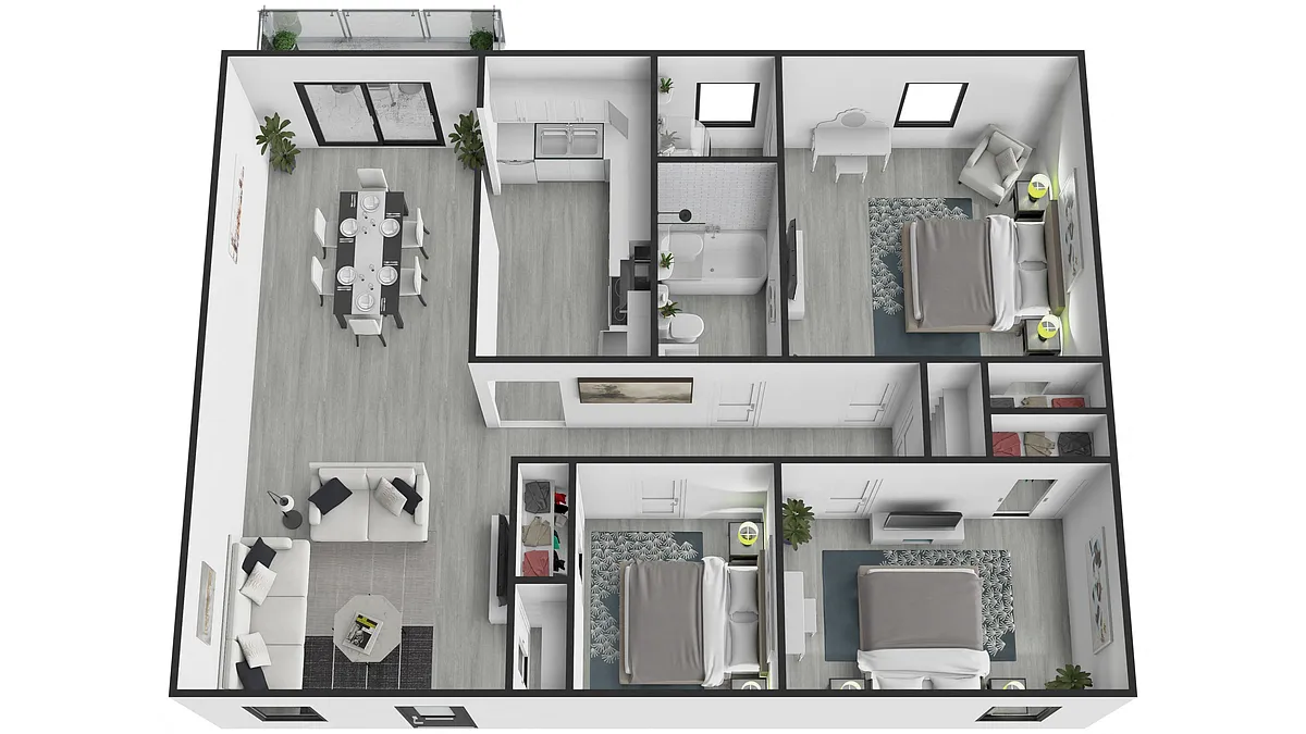Floor plan Palmetto