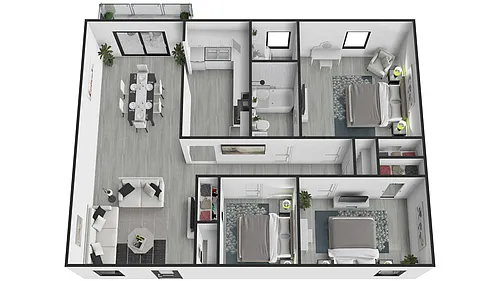 Floor plan Palmetto