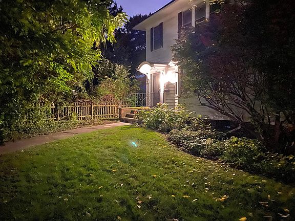 front of house, 2 off-street parking spots in driveway