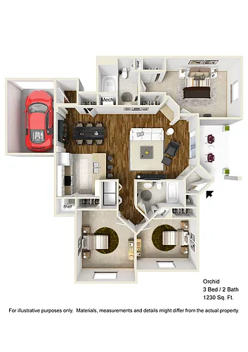Floor plan Orchid