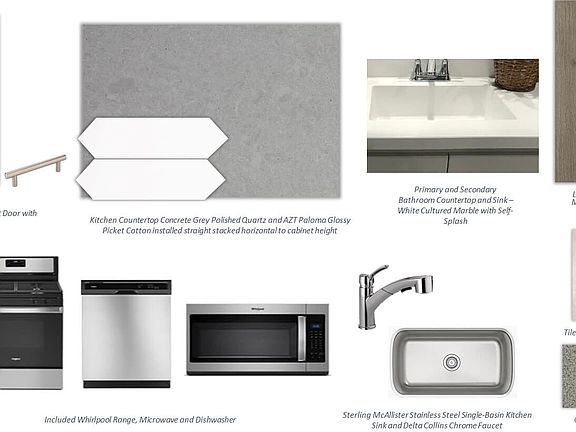 Images are for general reference. Materials subject to change based on availability