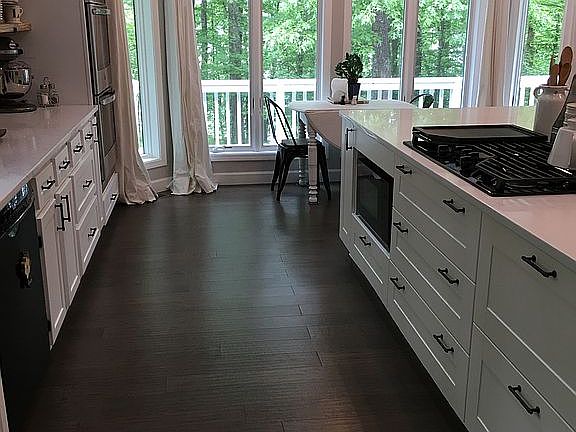 Open concept kitchen 