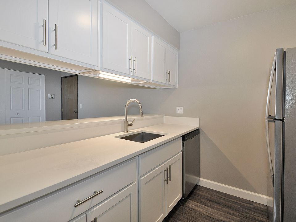 White cabinets & countertops
