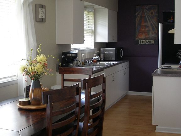 Living into Dining, and Kitchen