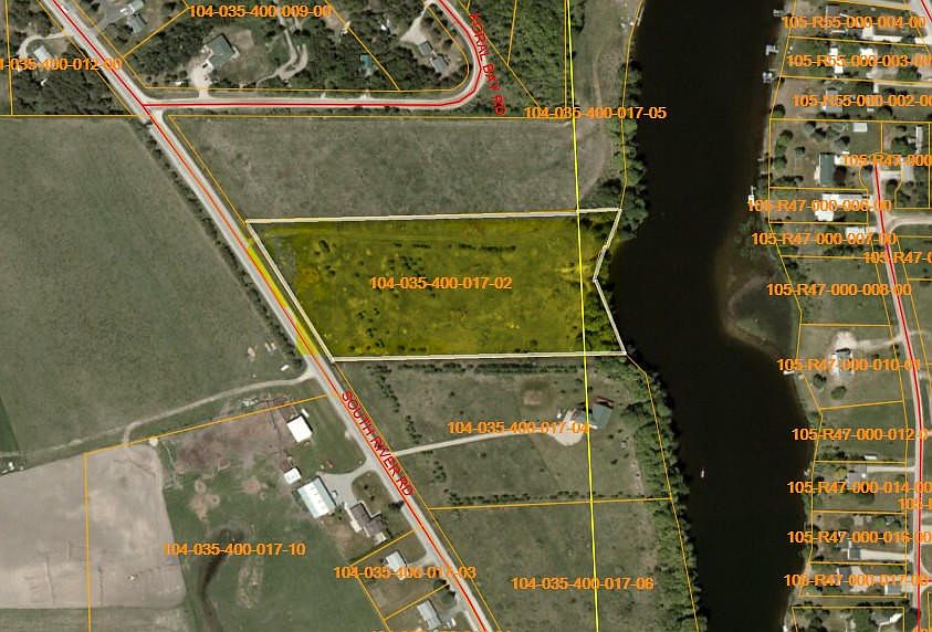 aerial view for s black river