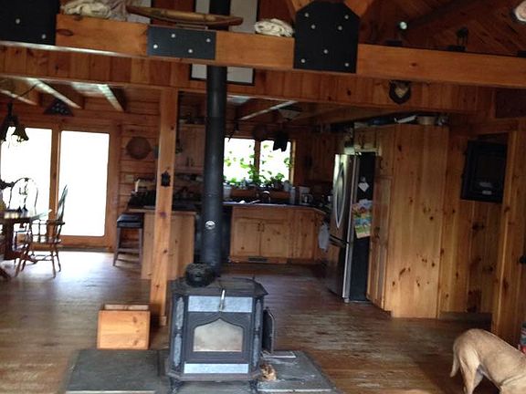 stove heats the whole house 