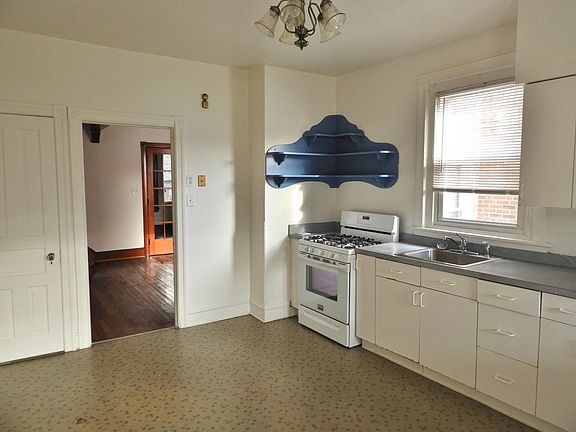 kitchen with new gas stove