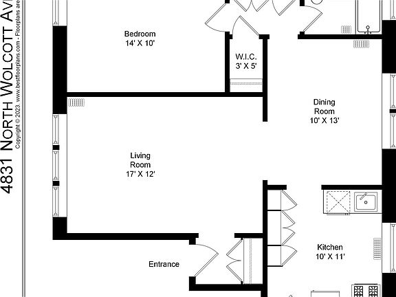 4th image of 4831 N Wolcott Ave #2A