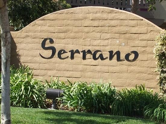 Rancho Carillo's Serrano