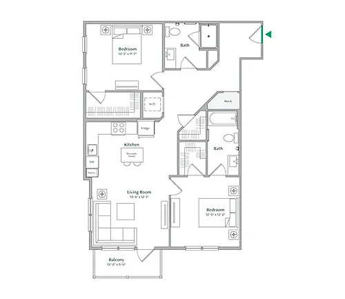 Floor plan B9