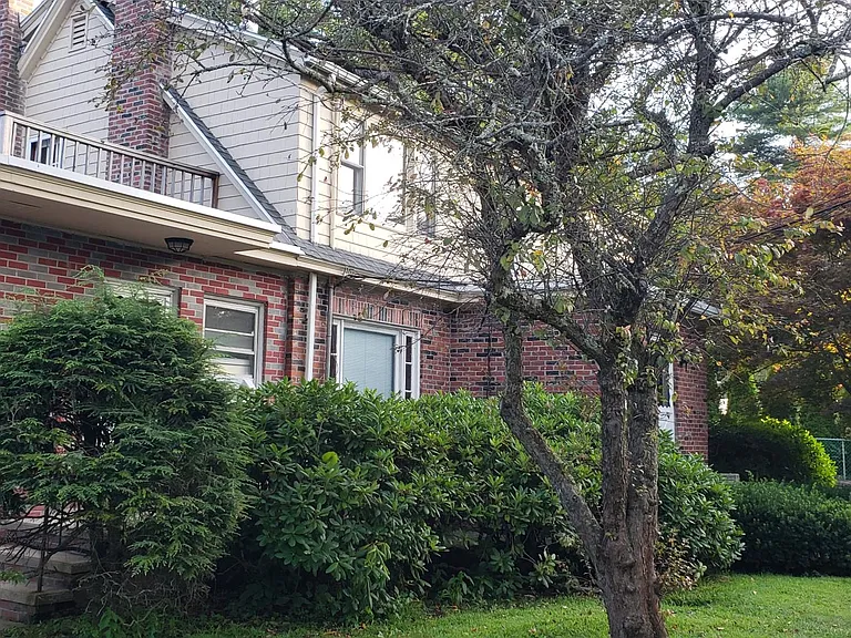 front of property