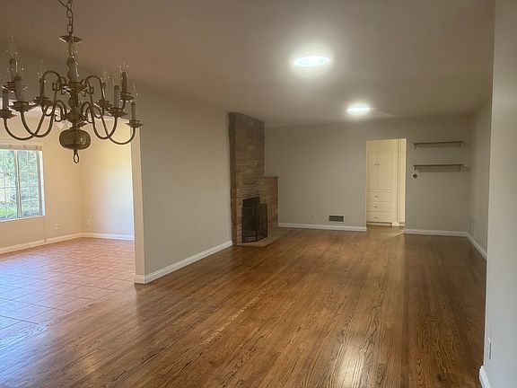 Living room with view to family room