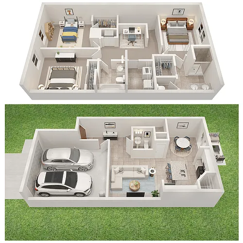 Floor plan Parton