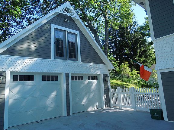 Garage with second floor