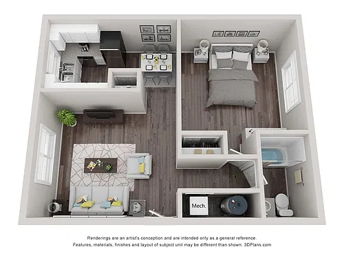 Floor plan 1754D