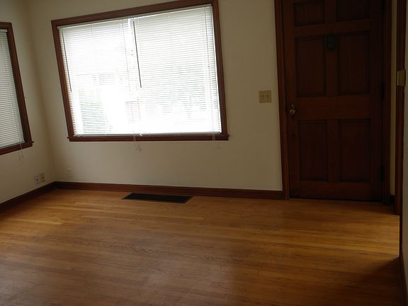 Living area, front door