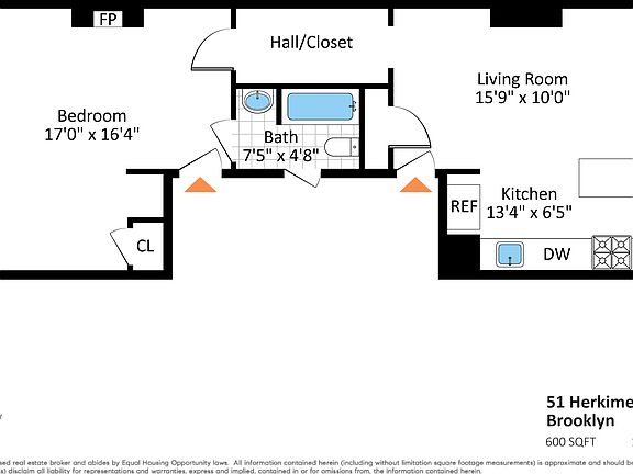 2nd image of 51 Herkimer St APT 2